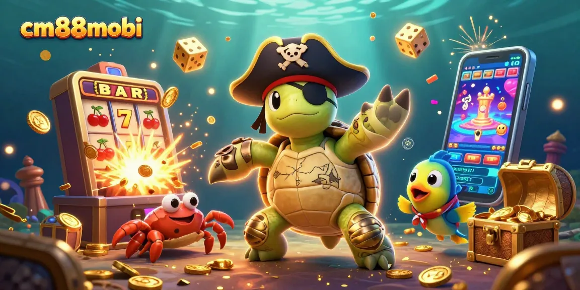 Engage with cm88mobi's vibrant underwater casino adventure featuring dynamic jackpots and immersive characters.