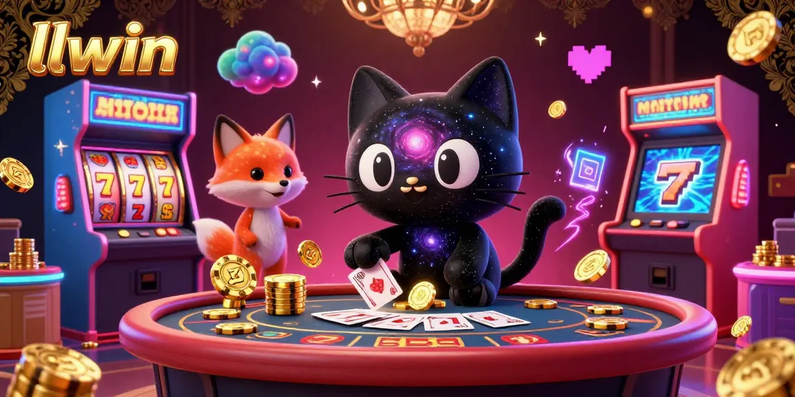 Engage in thrilling gaming at llwin where cosmic characters welcome you to a vibrant casino.