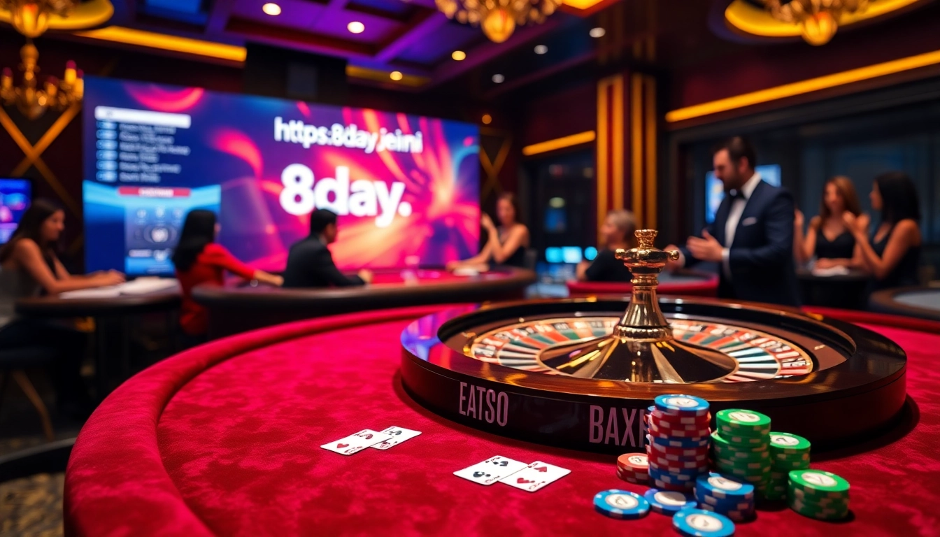 Experience thrilling online gambling at https://8day.reisen/ with luxurious tables and vibrant games.