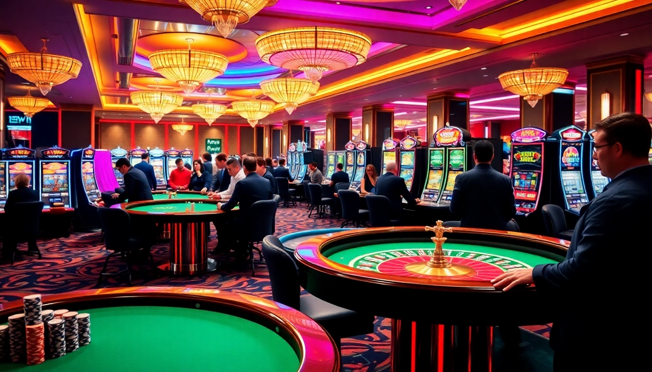Experience the thrill of gambling at https://32wincasino.com/ with vibrant casino scenes featuring luxurious tables and games.