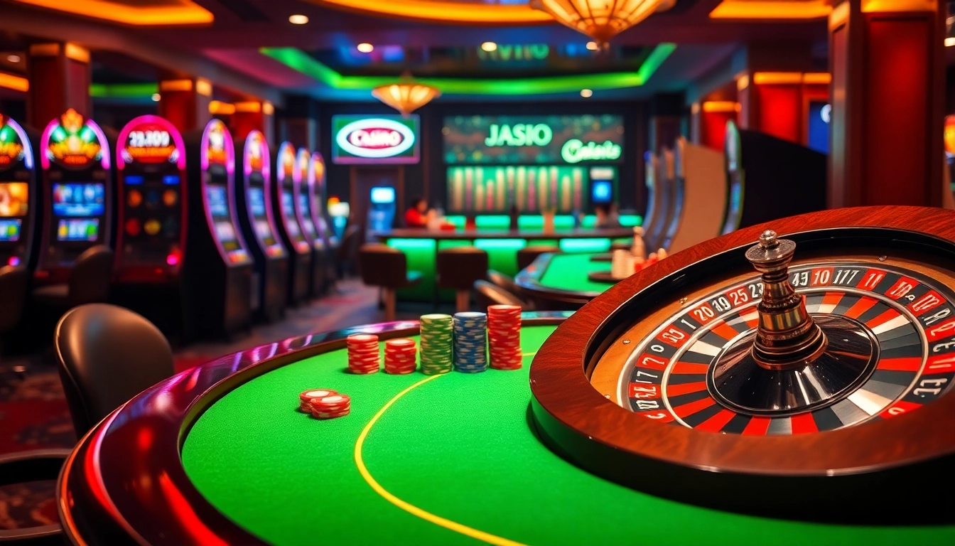 Experience the excitement of gambling at https://j88jo.net/ with vibrant casino visuals and thrilling gaming elements.