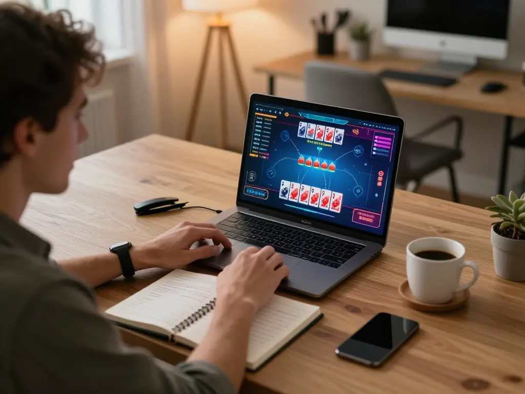 Taya777 link showcased as player places a strategic bet during an online poker game.