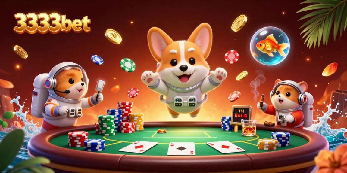 Play exciting games at 3333bet in a vibrant space-themed casino