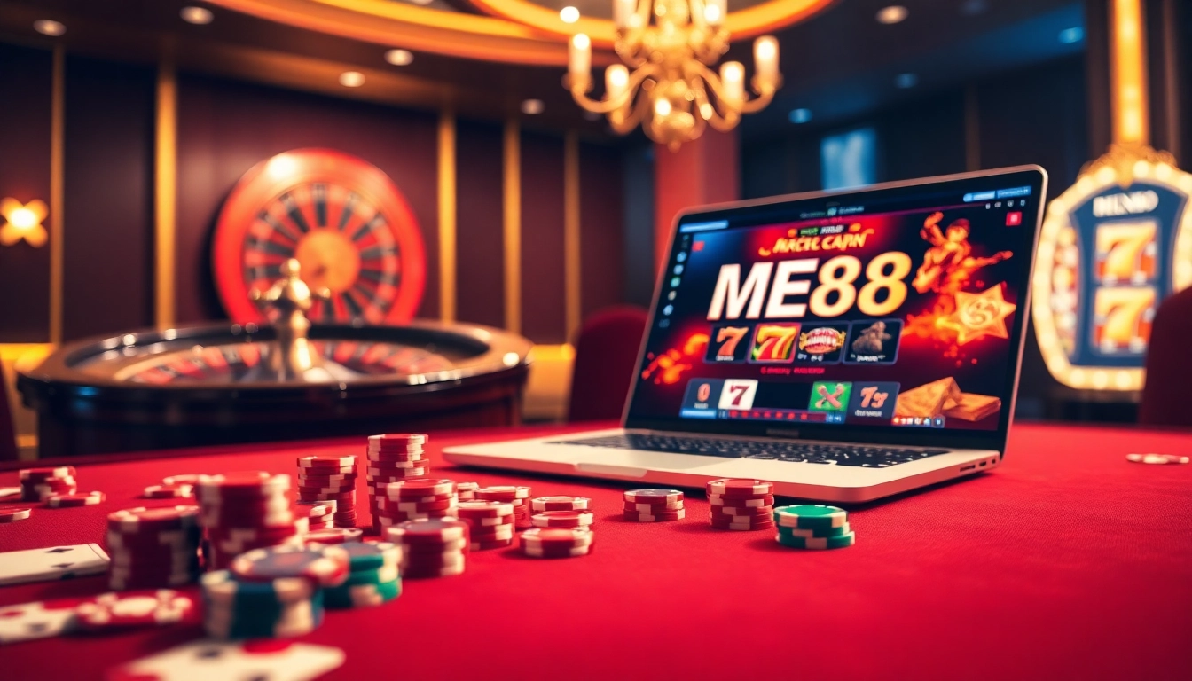 Experience high-stakes excitement at https://me88.in.net/ with immersive casino gaming visuals.