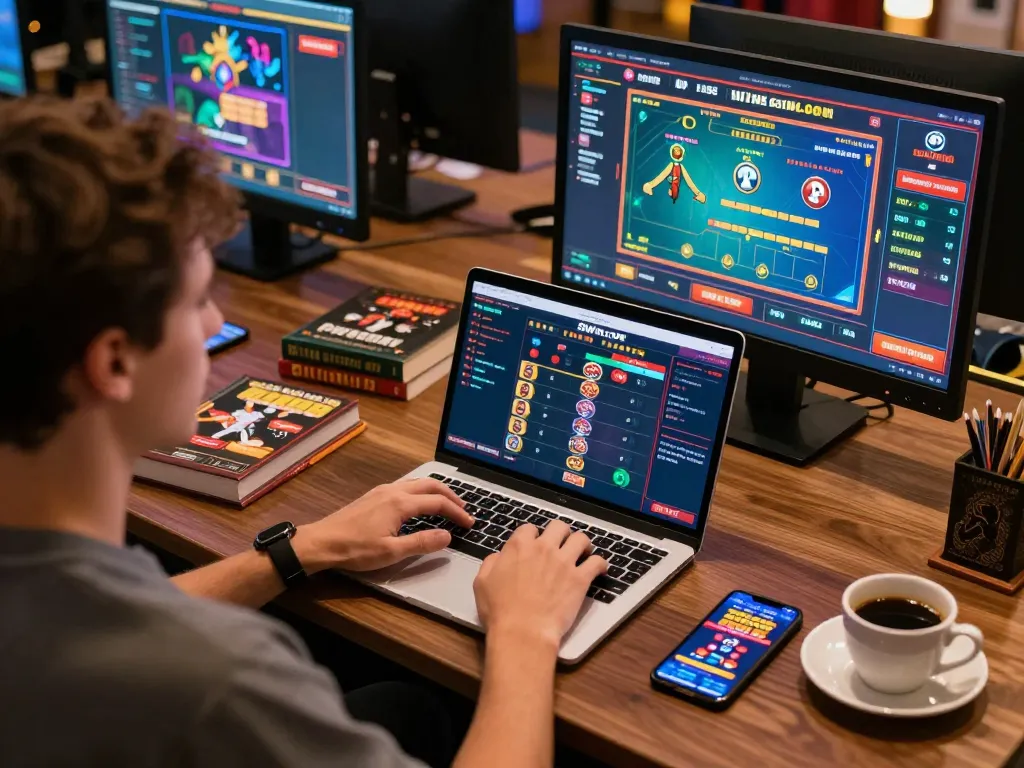 Engaging live dealer games at 13win.com with player focused on gameplay and strategy