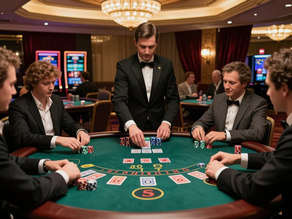 Winning strategy at the blackjack table showcases 789wim's sophisticated gameplay atmosphere