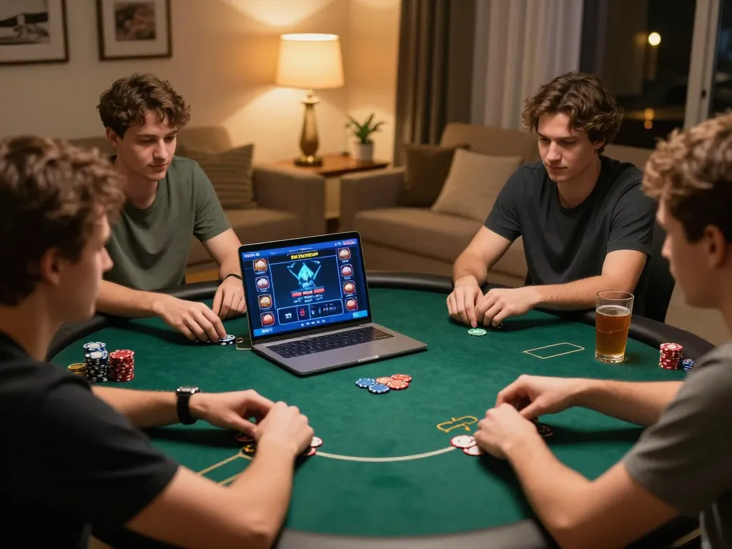 Experience the thrill of online poker at https://rr88.navy/ with players fully immersed in the game.