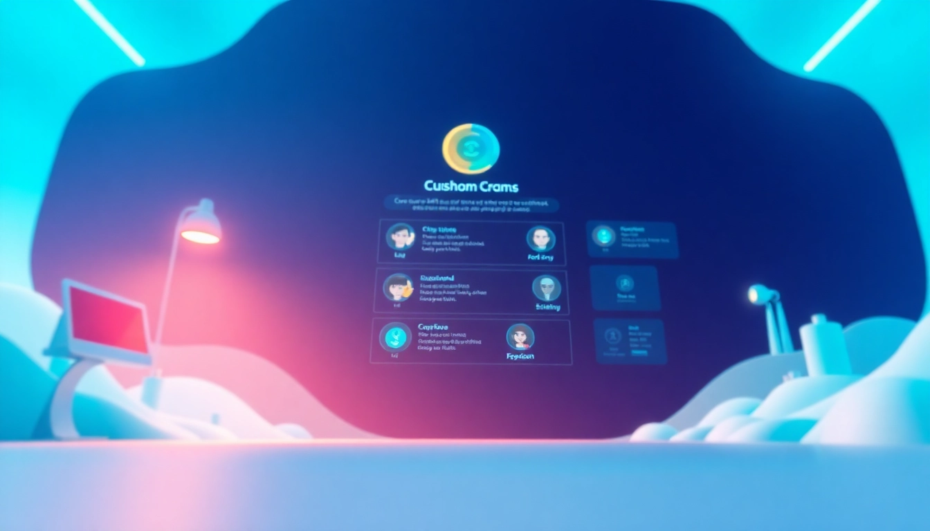 Engaging showcase of Crushon AI's innovative features with interactive digital personas.
