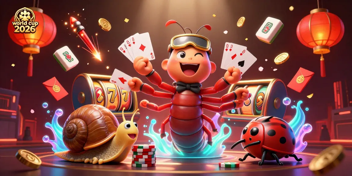 Engage with exciting world cup 2026 insights through vibrant casino activities in this dynamic illustration.