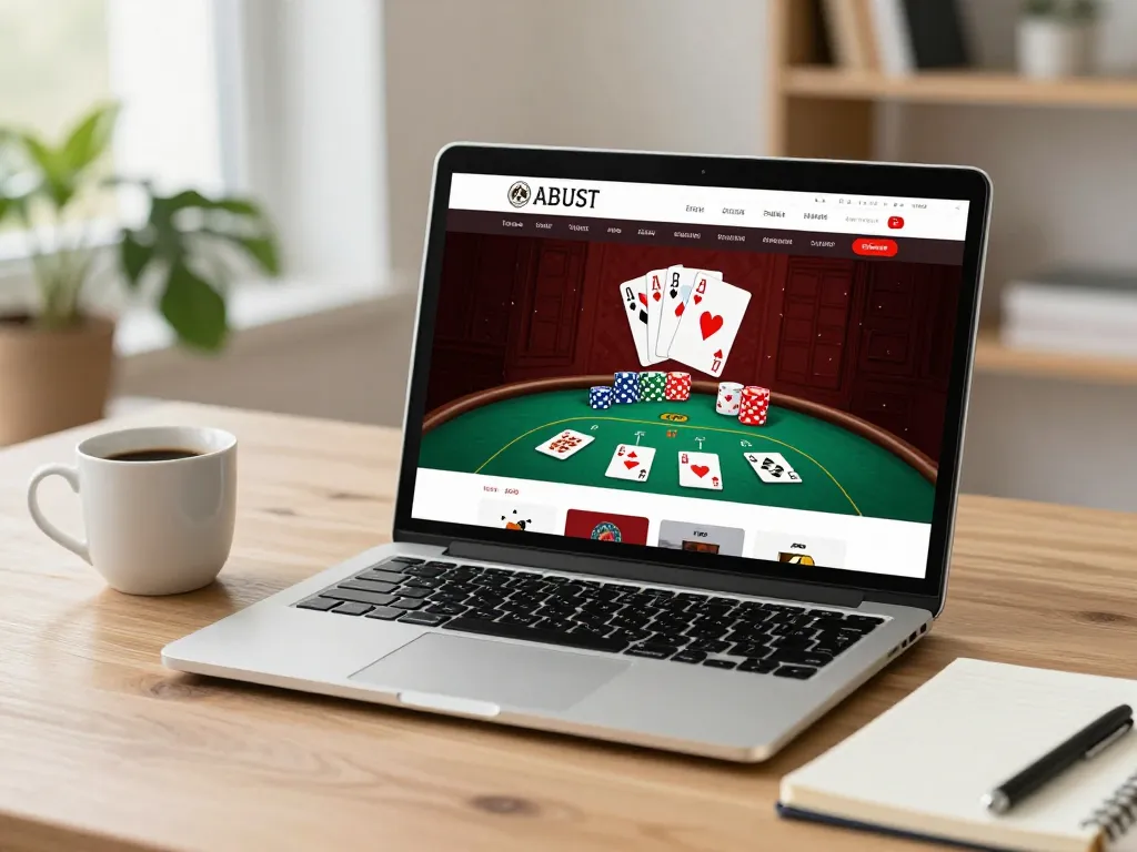Luck8 players strategizing their poker game on an online platform from the comfort of their home.