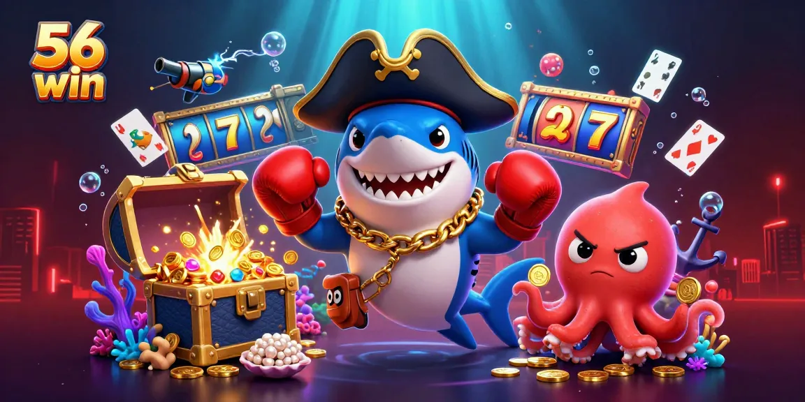 Engage in thrilling wins at 56 win casino with captivating 3D pirate adventure and exciting slot games.