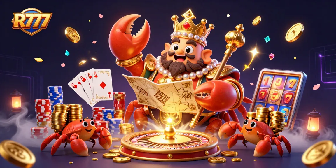 Experience thrilling gaming with R777's vibrant online casino scene packed with dynamic elements.
