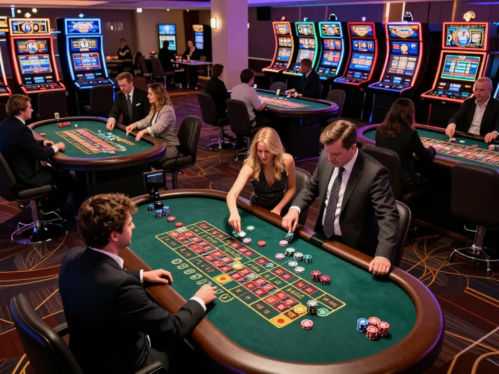 Experience the thrill of Go 99 while placing chips at dynamic roulette tables.