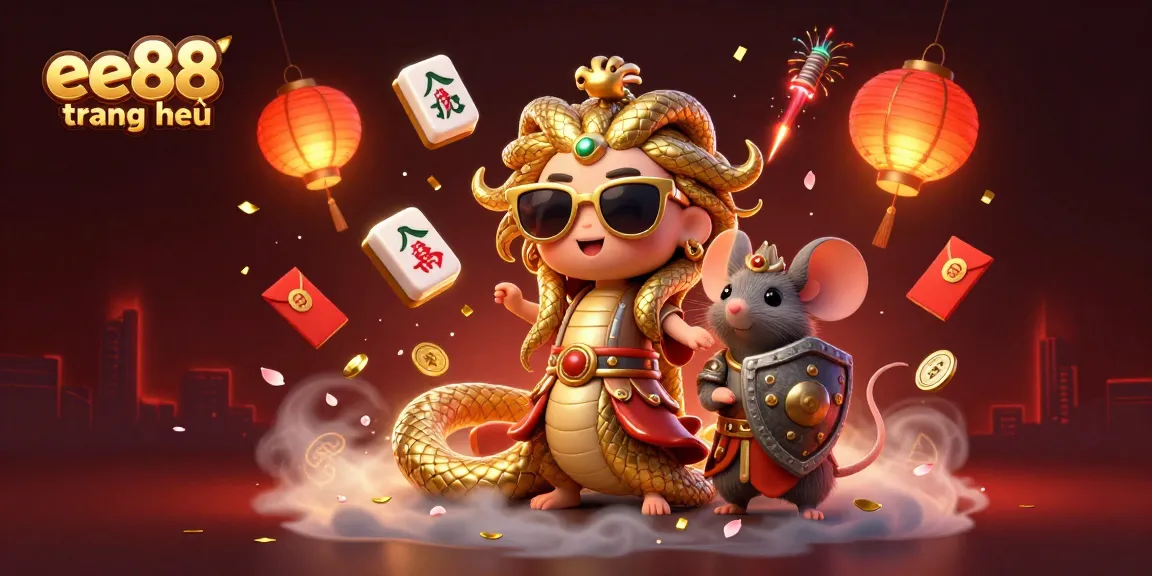 Play at ee88 trang chủ and win big with vibrant casino elements and interactive characters.