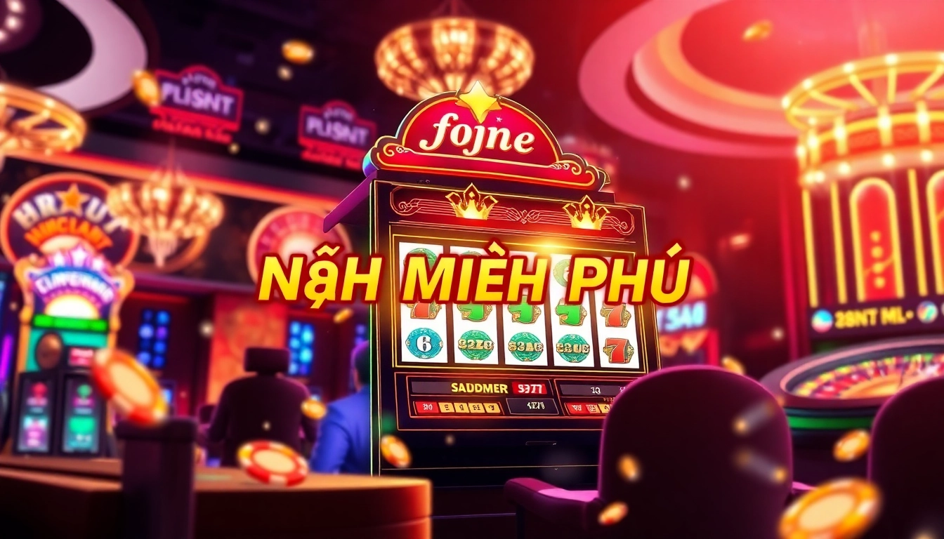 Engaging with Nổ Hũ Miễn Phí at an exciting casino slot machine