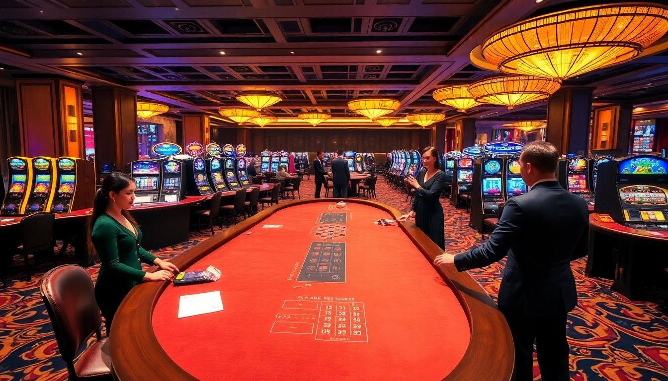 Experience high-stakes gambling at B52 with luxurious tables and thrilling games.