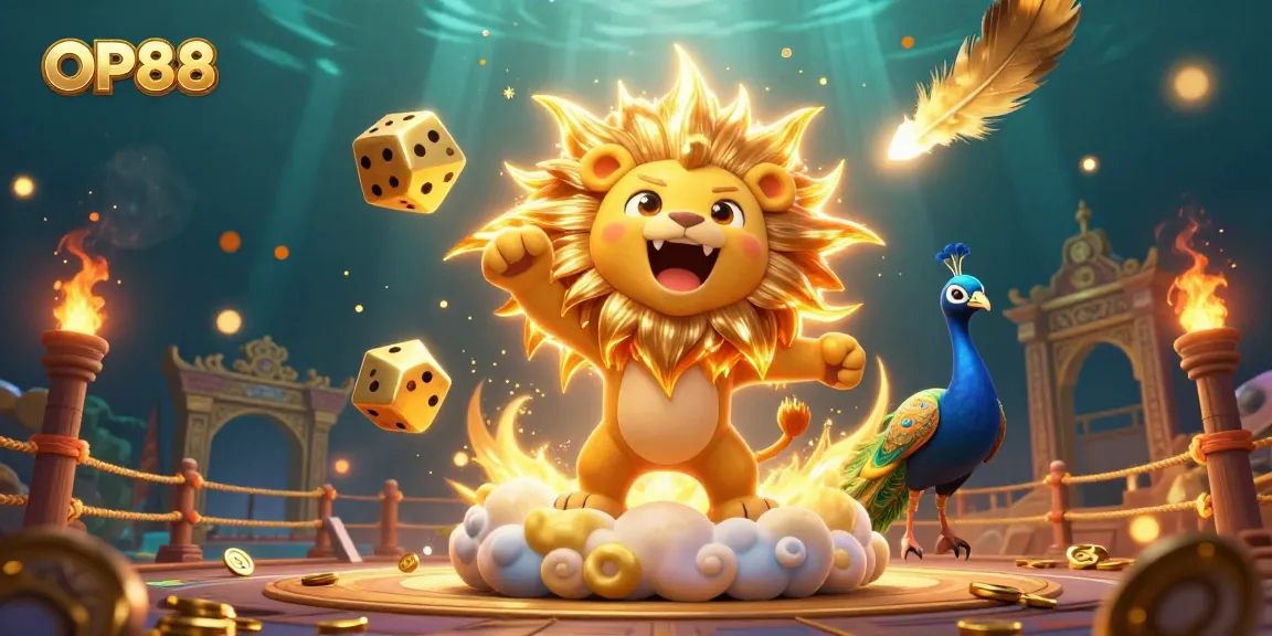 Experience thrilling gameplay at OP88 with exciting casino elements and vibrant characters.