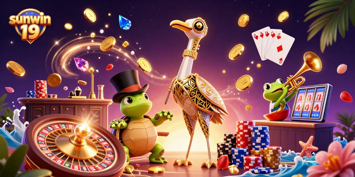Experience the game excitement with sunwin 19 at a lively speakeasy bar featuring unique characters.