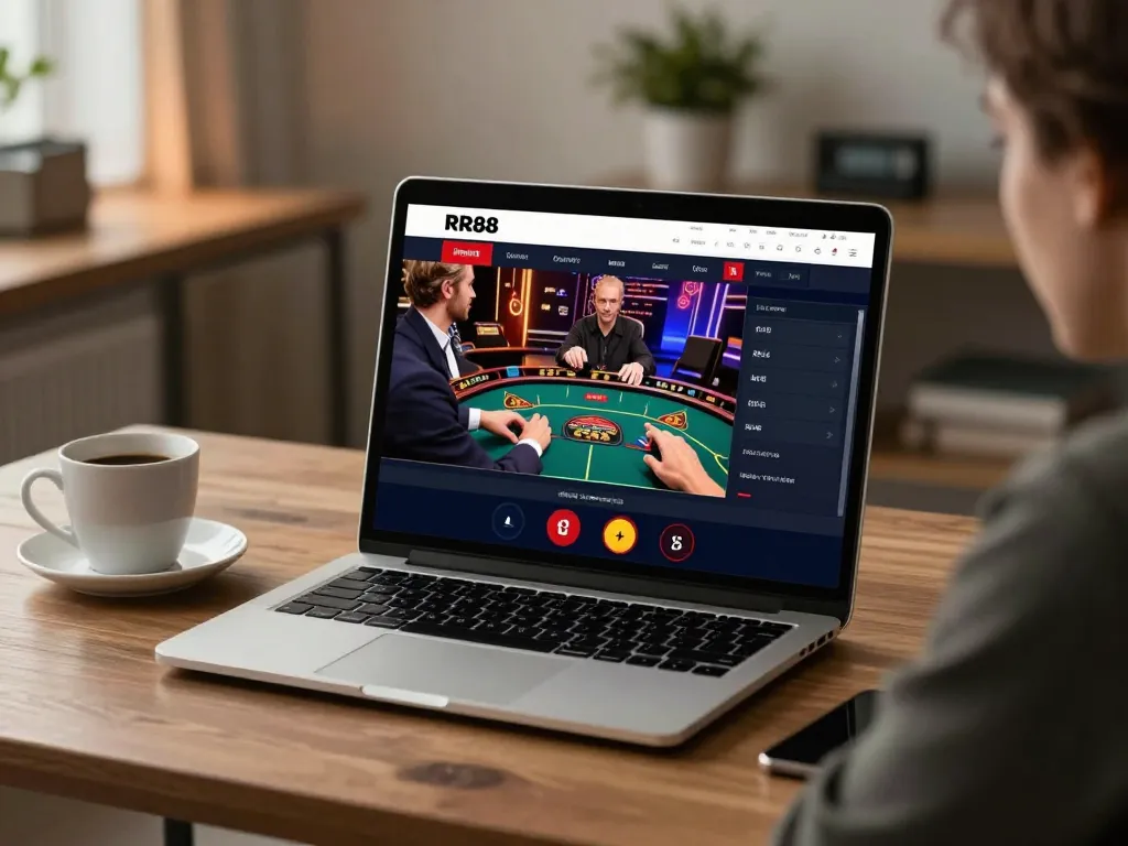 Engaging with RR88's online casino experience while managing bankroll efficiently