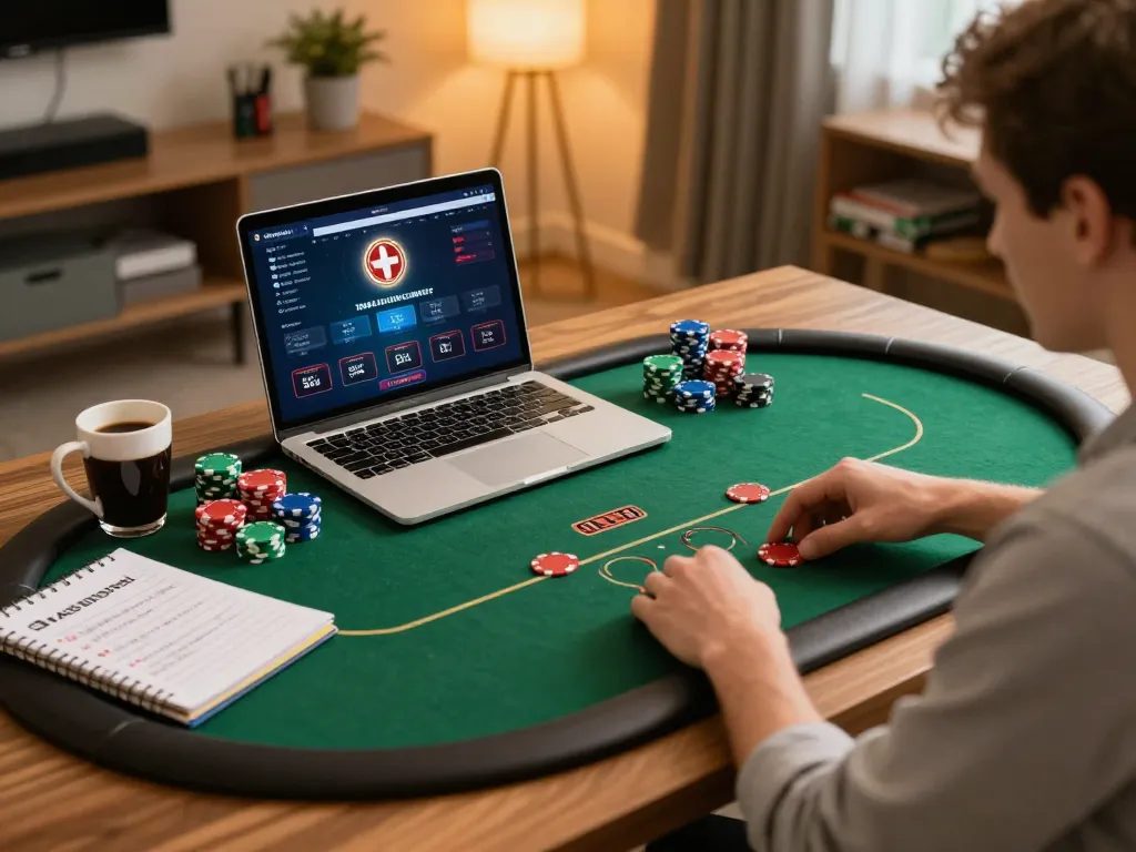 Engaging online poker gameplay on ONE88ZA.COM with strategic decisions and a cozy atmosphere.
