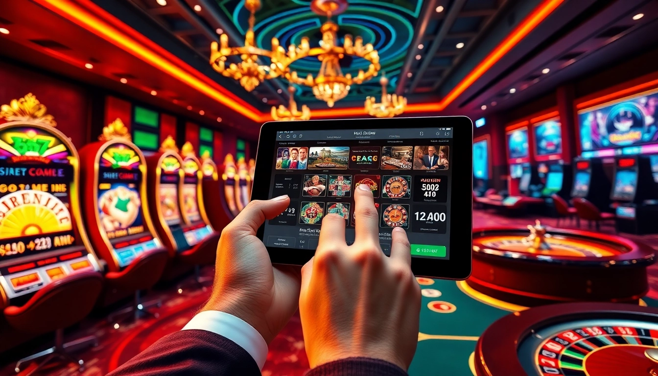 Experience the excitement of online gaming at https://12bett.bot/ with vibrant visuals of slots and poker action.