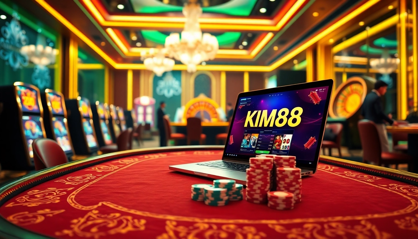 Experience the thrill of km88 with online poker tables and high-tech casino games.
