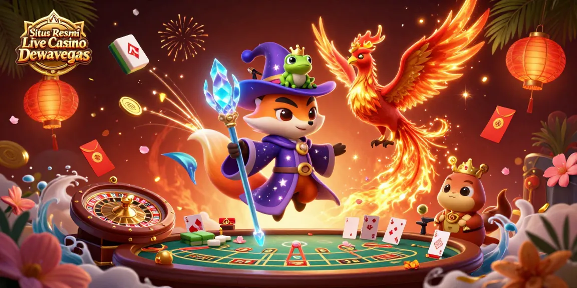 Situs Resmi Live Casino Dewavegas offers thrilling gaming experiences with immersive roulette and baccarat.