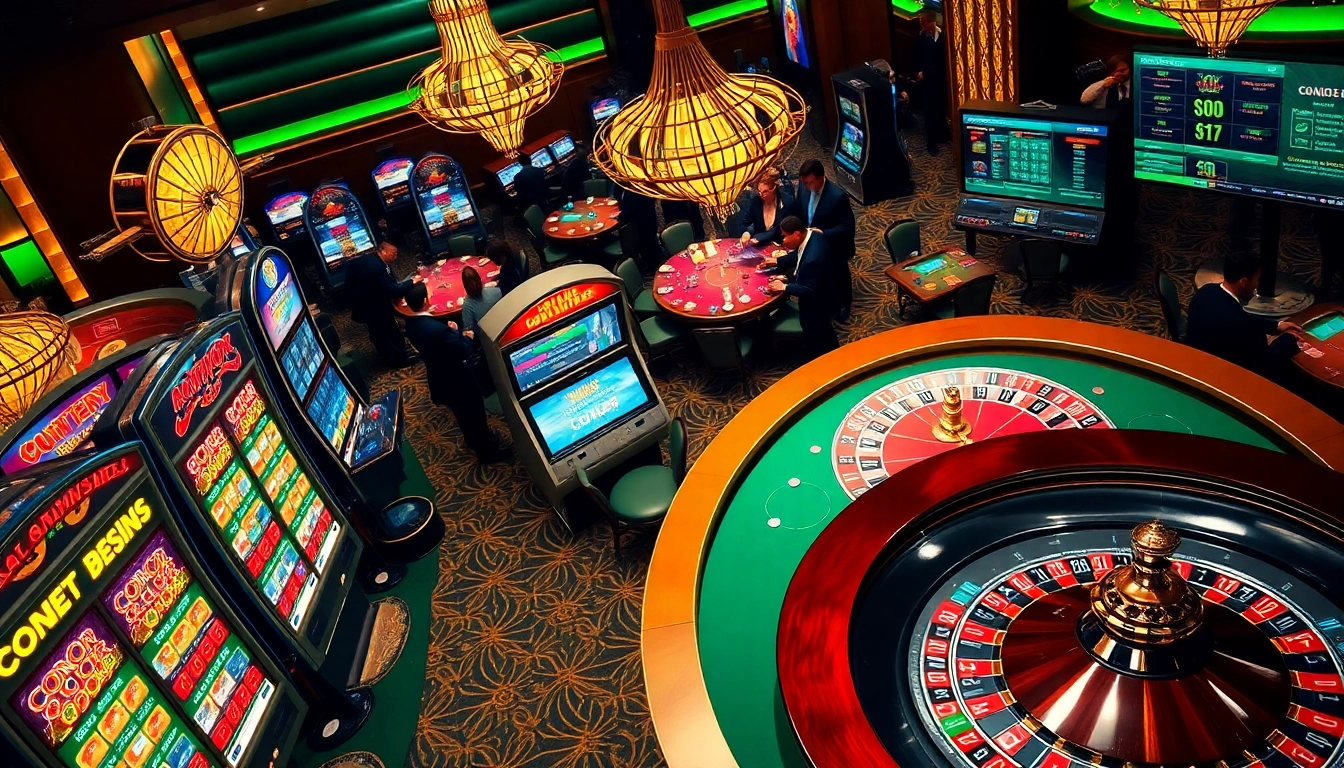 Experience the thrill of winning at https://11bet.college with vibrant slot machines and poker games.