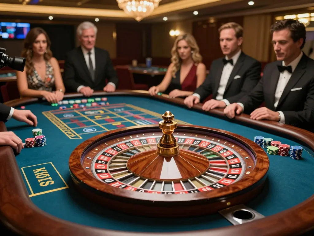 Catch thrilling moments at the llwin roulette table, as players place bets and watch chips scatter.