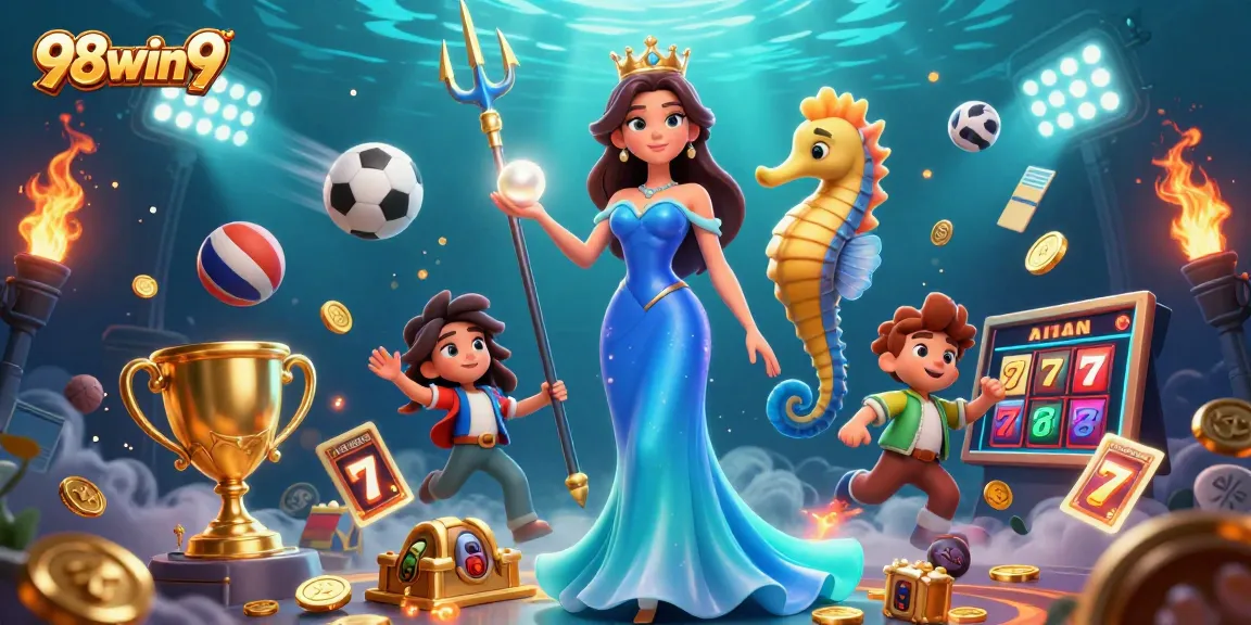 Players engage in thrilling gaming at 98win9 while enjoying dynamic sports elements and stunning visuals.