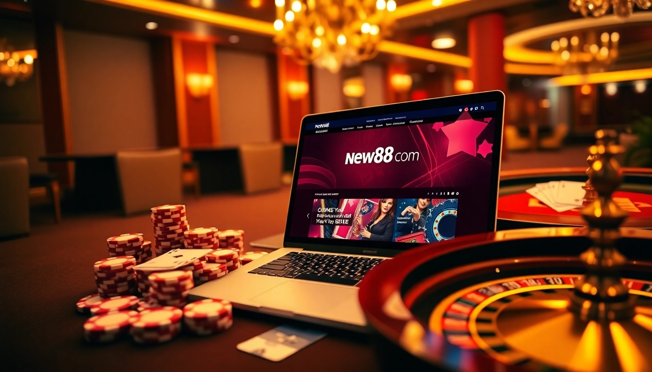 Spin the roulette wheel and enjoy premier gaming experiences at new88 com online casino.