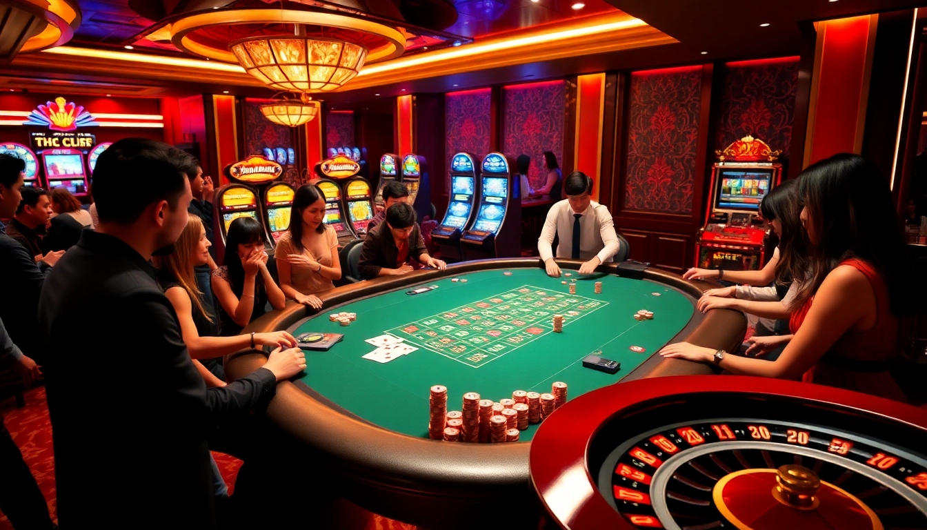 Experience the excitement at https://58winvn.us.com/ with skilled players at an upscale blackjack table.