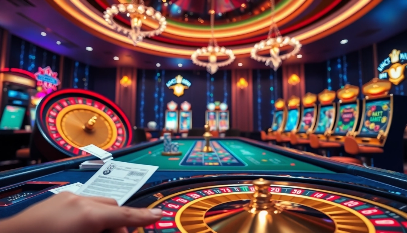 Experience thrilling gameplay at Luckywin with expertly designed casino tables and vibrant gaming visuals.