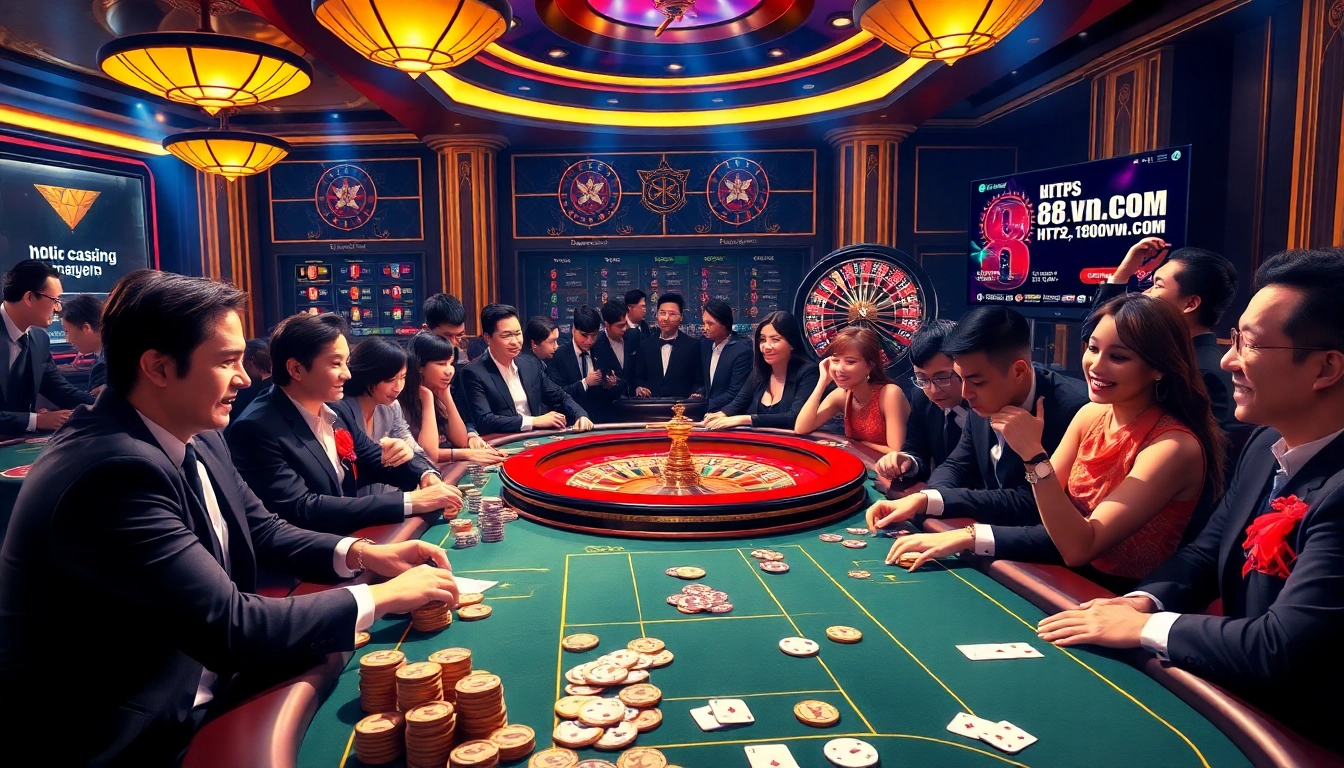 Experience thrilling casino action at https://88vn.cn.com/ with vibrant tables and engaged players.